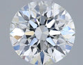 1.00ct Round Natural Diamond (Colour D, Clarity VS2, Cut EX, IGI Certified)