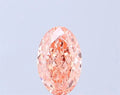 1.08ct Oval Lab Grown Diamond (Colour Fancy Intense Pink, Clarity VS1, IGI Certified)