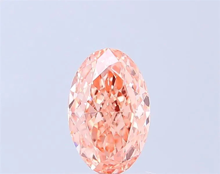 1.08ct Oval Lab Grown Diamond (Colour Fancy Intense Pink, Clarity VS1, IGI Certified)