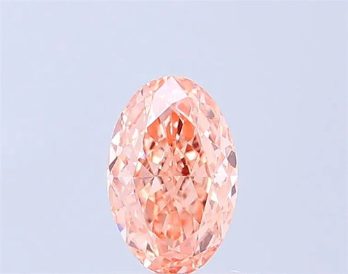 1.08ct Oval Lab Grown Diamond (Colour Fancy Intense Pink, Clarity VS1, IGI Certified)