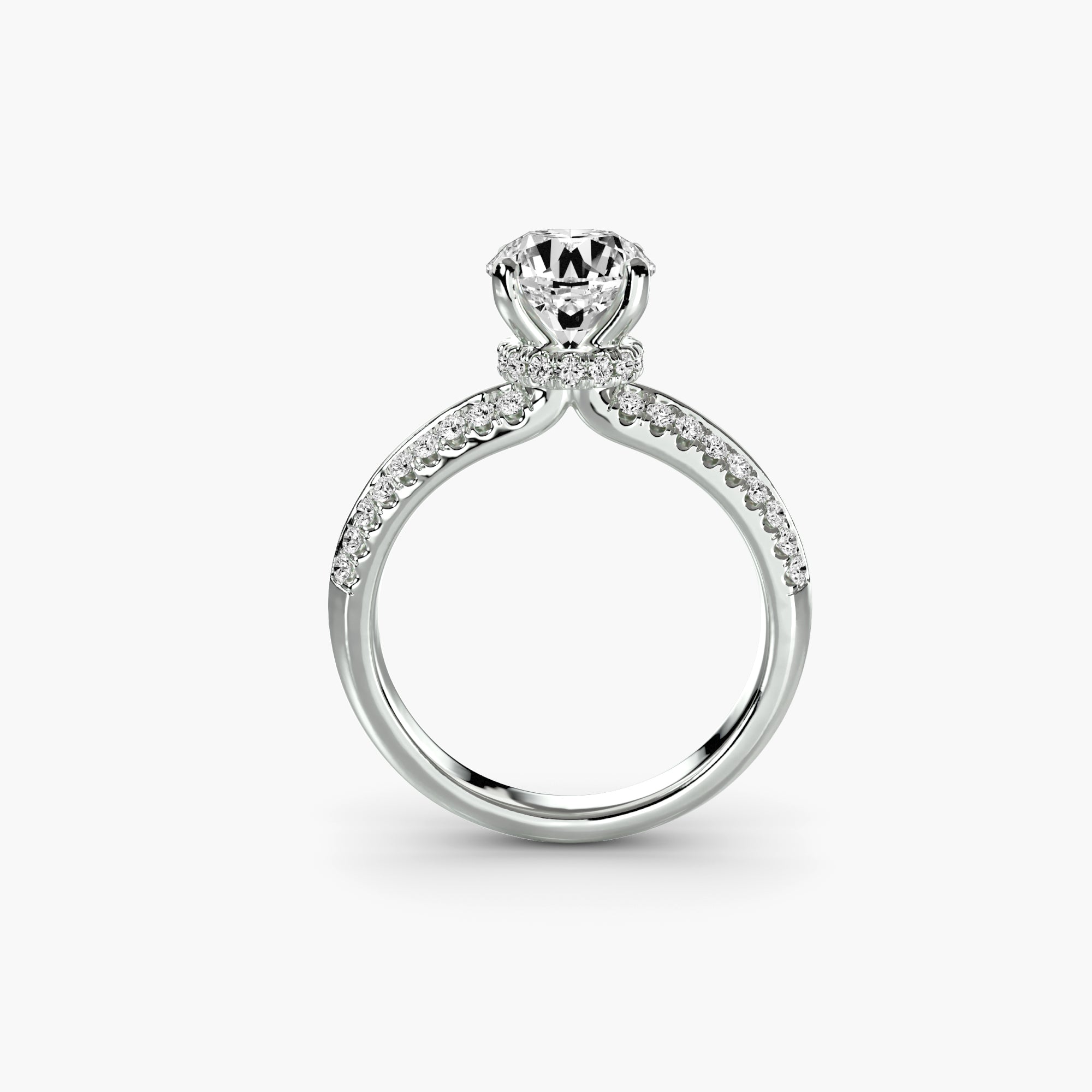 Solitaire with Pavé – VENATI