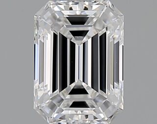 GIA EMERALD 1.01CTS D/VVS1