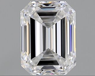 GIA EMERALD 0.80CTS E/VVS2