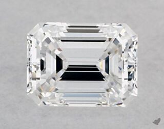 GIA EMERALD 0.75CTS D/VVS2