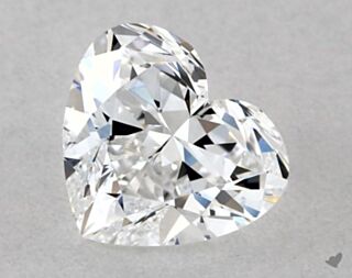 GIA HEART 0.57cts D/VS1