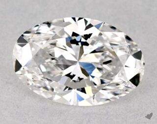 GIA OVAL 0.56CTS E/VVS1