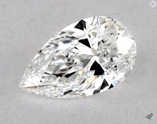 GIA PEAR 0.50cts E/VVS1