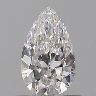 GIA PEAR 0.50cts E/IF