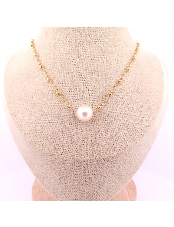 18K AKOYA PEARL NECKLACE