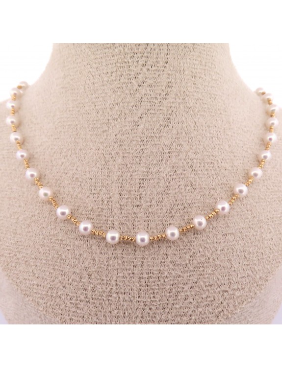18K AKOYA PEARL NECKLACE