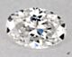 GIA OVAL 0.56CTS E/VVS1